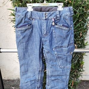 Vintage volxom denim snow pants